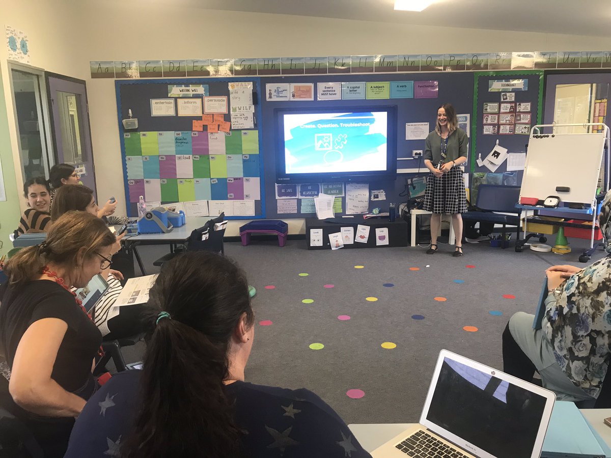 Big thank you to <a href="/MissTutt/">Sian Jackson</a> and her team for presenting an excellent Tech Bites information session to staff. We are so fortunate to have such tech savvy staff.