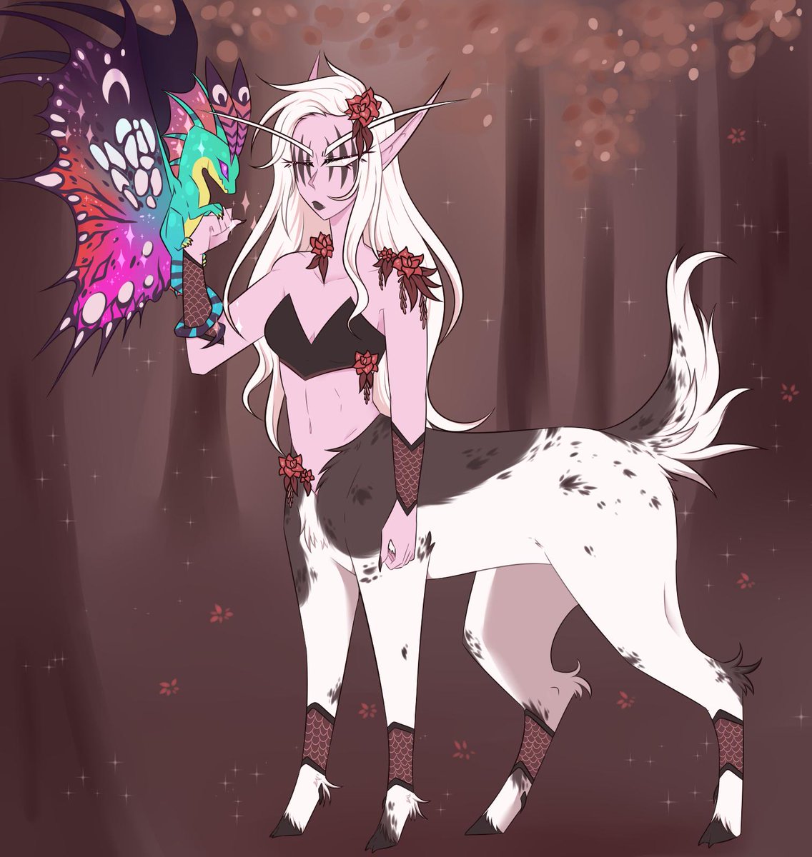 sailor_tricky's tweet photo. i just really wanted to be part of #dryadsWHEN . Jin probably would be the grumpiest dryad alive.. https://t.co/xWn6qzJ04v