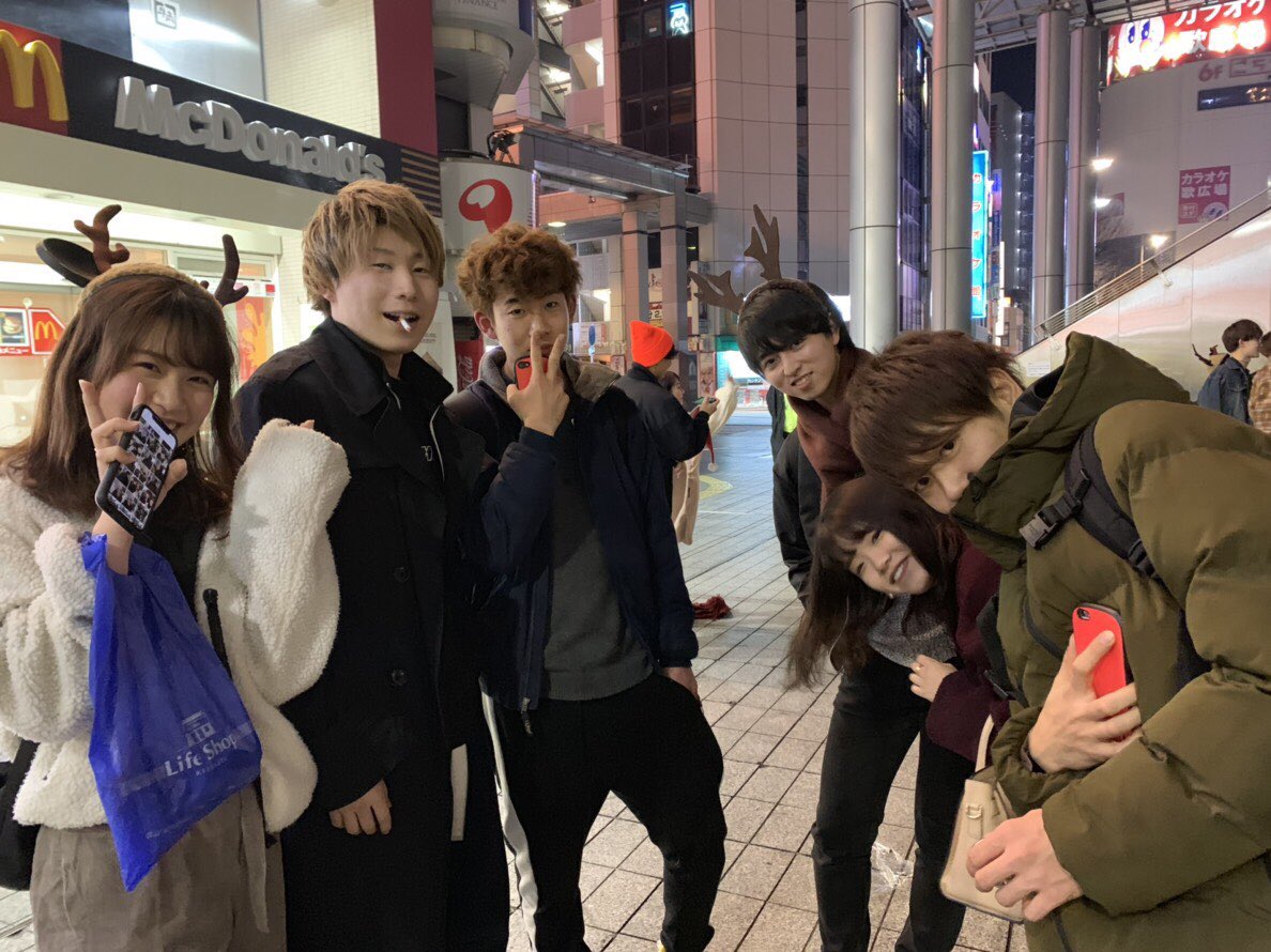 Usbaske's tweet photo. 「忘年会、クリスマス会」
みんなでビンゴ大会して盛り上がりました！景品もあって最高でしたね🥰
 #春から北里 #北里大学 https://t.co/kVYgQ862JQ