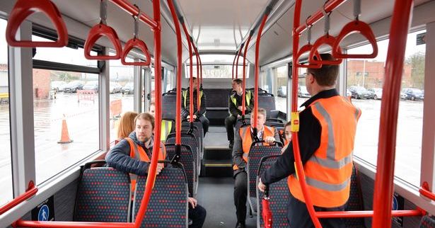 BernardMarr's tweet photo. #Driverlessbuses are being tested in Manchester by #FusionProcessing and #Stagecoach. It is the first time a #vehicle bigger than a four door car is being used with #selfdrivingtechnology in Europe!
Here, Hannah Dawson takes a closer look at the project > https://t.co/ZcmGghibGz https://t.co/Mrd1ZwHzhc