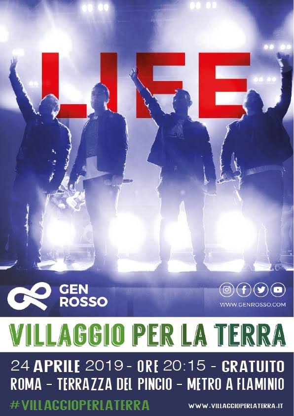 LIFE concert a Roma al #villaggioperlaterra #genrosso #genrossolifetour2019