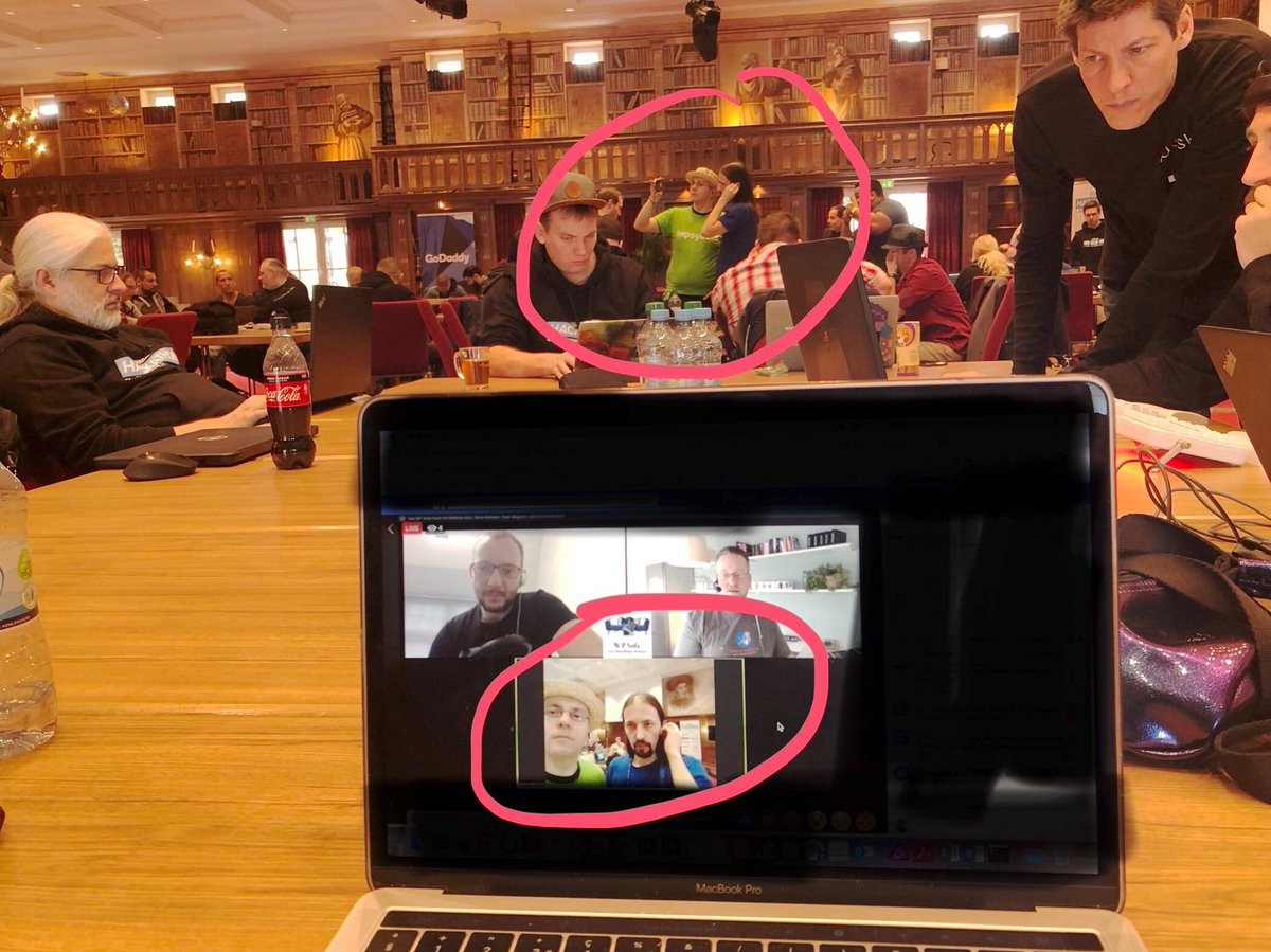 CaroleOlinger's tweet photo. Inception @wp_sofa #CFHack19 #Cloudfest #WPSofa https://t.co/gjqH9ofqqe