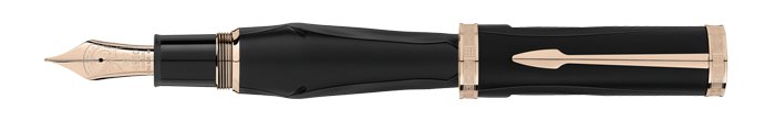 ou_phrontis's tweet photo. Montblanc sells a 'Homage to Homer' fountain pen that 'takes its main inspiration from the story of the Trojan horse'. The 'overall shape' of the pen is inspired by the horse, and the engraving on the cap 'borrows motifs from traditional Greek black-figured pottery'. 1/4 https://t.co/WKnldzcsa2