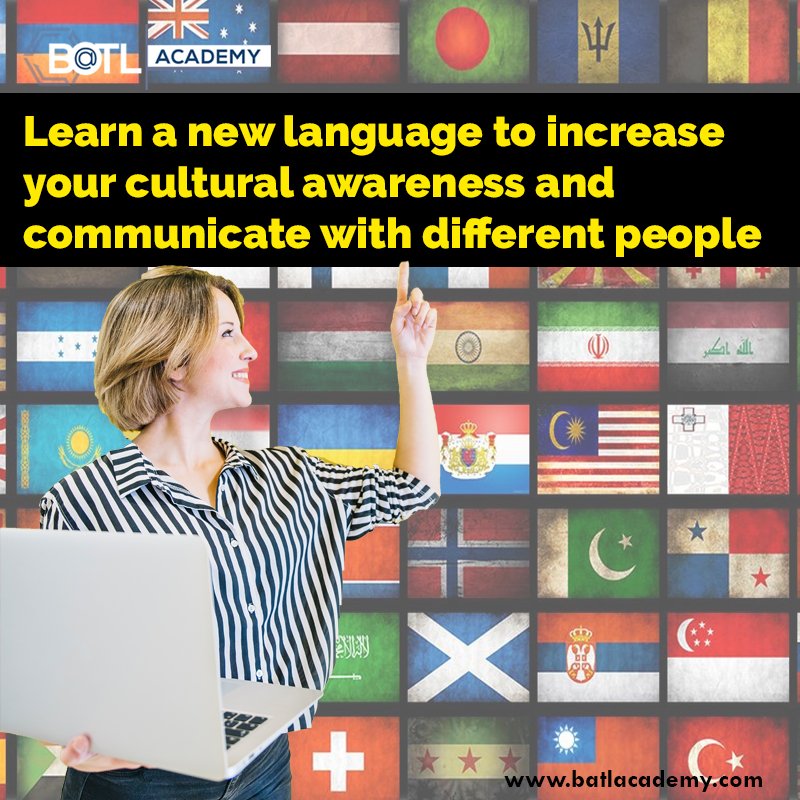 batl_academy's tweet image. Learn a new language to increase your cultural awareness and communicate with different people.  
batlacademy.com
#BatlAcademy #speakSpanish #LearnSpanish #SpeakFrench #LearnFrench #SpeakGerman #LearnGerman #SpeakrinMandarin #Mandarin #MandarinChinese
