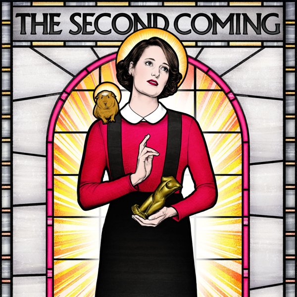 This month, BBC3 announced the arrival of the new series of Phoebe Waller-Bridge’s much-celebrated show ‘Fleabag’ with a striking poster created by Jennifer Dionisio who is represented by Début Art.