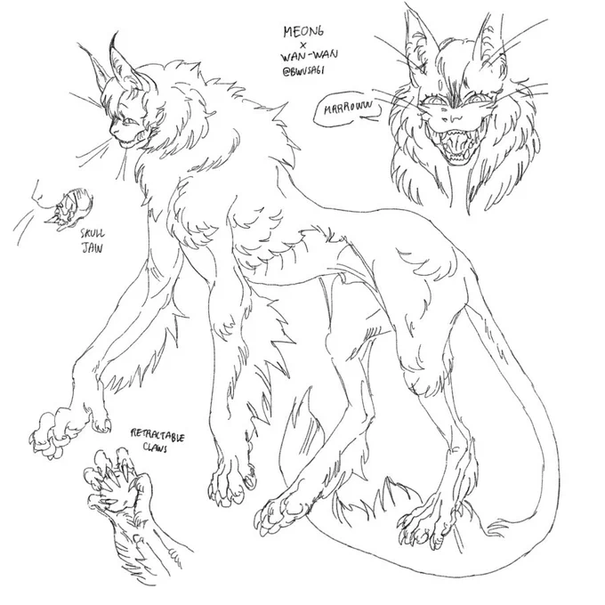 Meong x Wan Wan fusion 