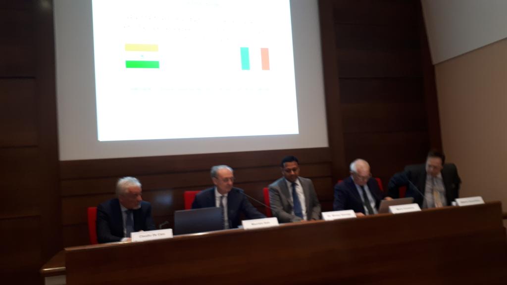 OrazioZoccolan's tweet photo. Metals Industries associations meet the General Consul of India in Milan Dr. Binoy George.
@Assomet #amafond https://t.co/iBMYX81xVk