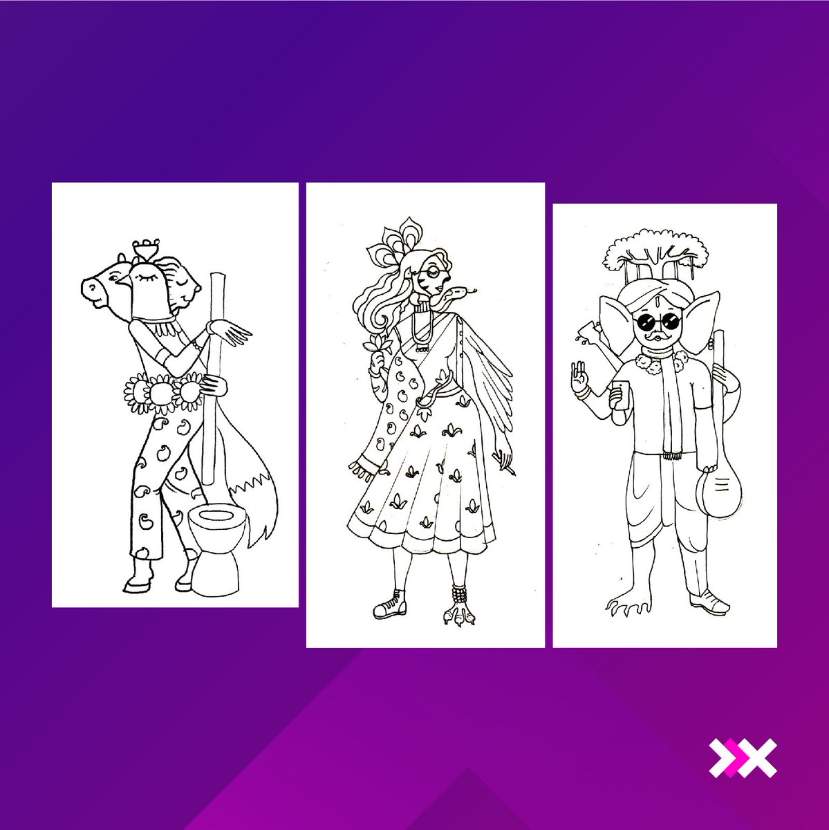 IndieFolio's tweet photo. HEXCODE CATEGORY 1: GRAPHIC DESIGN AND ILLUSTRATION WINNER!
Congratulations to Kassandra!
Check out the evolution of her concept and the final output, mentored by Saumin Patel.
Hexcode 2019 - 20 is powered by @wacomindia
.
.
.
#Hexcode2019 #indiefolionetwork #indiefolio https://t.co/2zqTmeS3UC