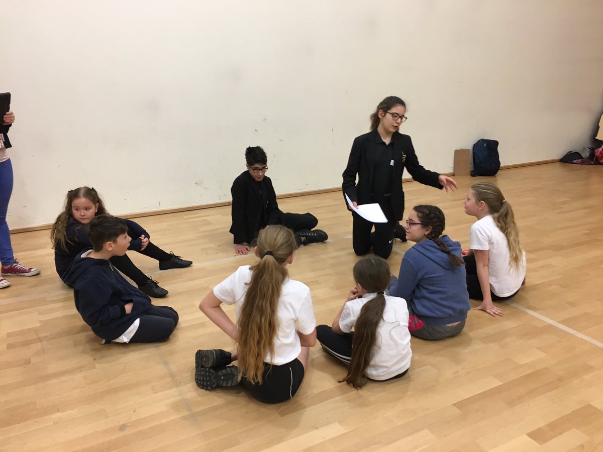 VictoryAcad's tweet photo. Such a happy start to Monday and #OpenClassroomWeek with @MrsDDrama training Year 9 teachers to coach these wonderful @CostesseyJunior students! Great vibes ❤️ @OrmistonAcads https://t.co/5HUzKbrgVz