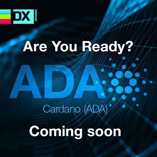 DXdotExchangeKR's tweet photo. CARDANO의 ADA COIN이  곧  https://t.co/qQXbo8ePnX에서 거래가 가능합니다. 거래를 위한 준비를 마쳐 보세요! #암호화폐 #거래소 #exchangeyourway #상장 #에이다 #코인 https://t.co/HQXp1mY5nK