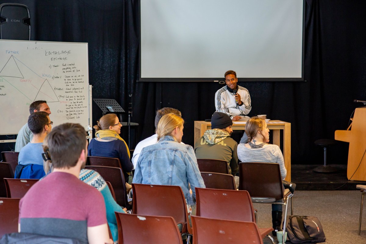 YWAMGrimerud's tweet photo. Simple obedience changes everything! Christophe Ulysse was the guest speaker for our March DTS this last week. What a powerful beginning for our new DTS staff and students this spring.  #ywamdts #ywamgrimerud #simpleobedience #kingdomdts #lecturephase https://t.co/yks5pZpfDn