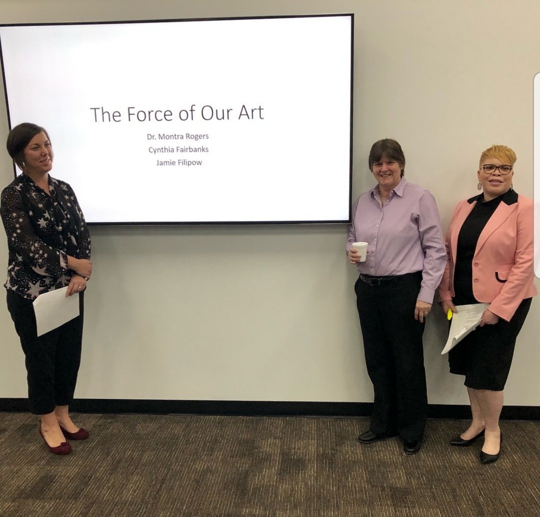 montra_rogers's tweet photo. So blessed & I appreciate every experience & opportunity. Thank you Cindy Fairbanks & Jamie Filipow for partnering with Omicron Tau Omega & The EHL Foundation to provide "Service to all Mankind" (Target IV: The Arts)
#theforceofourart #springforexcellence
#springforarts https://t.co/e8QHqwN9Ml