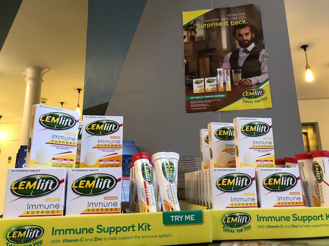 WSQualityCourt's tweet photo. Let's boost Monday's energy at #QualityCourt with #Lemlift Immune Support! Thanks to #gemsatwork ! https://t.co/N4u2vHVEQf