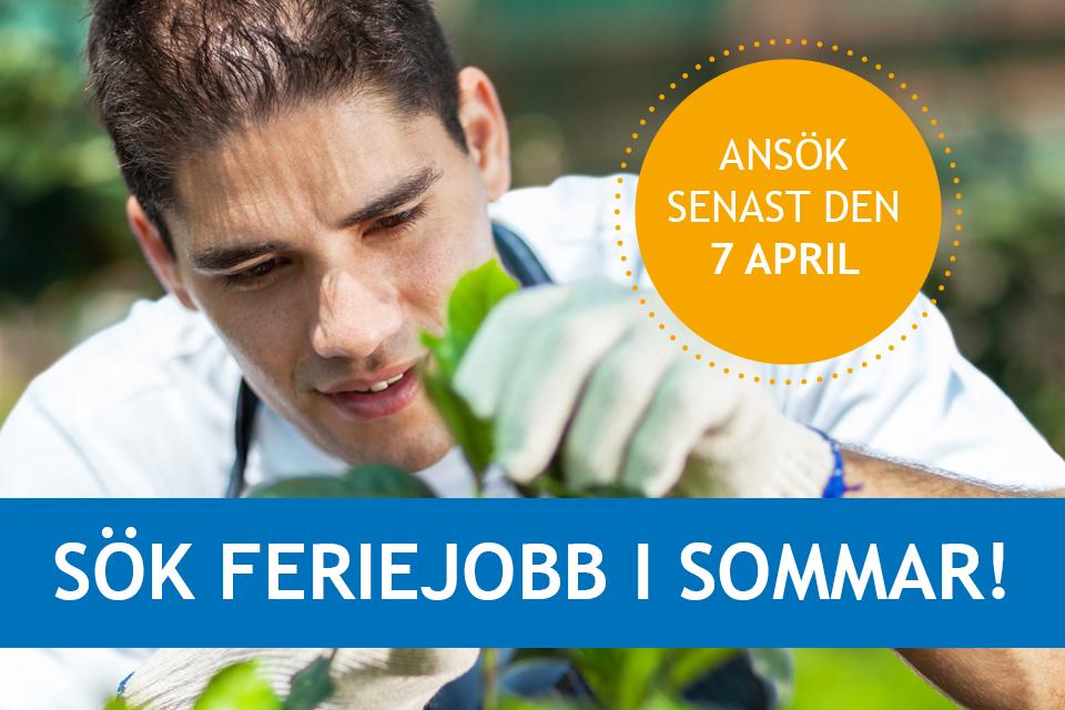 Nu är ansökan till de kommunala feriejobben i Ängelholm öppen. Du som är folkbokförd i Ängelholms kommun och född mellan 2002-2003 kan söka i år. Sista ansökningsdag är den 7 april.

jobb.engelholm.se/nyheter/nyhete…