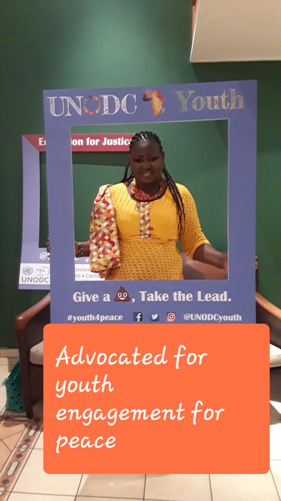 traore_sako's tweet photo. Actions Jeunes et Femmes pour le Développement Durable soutient l'engagement de la jeunesse pour la paix.
#BeLeader
#AJFDD https://t.co/nnD1GcCjo4
