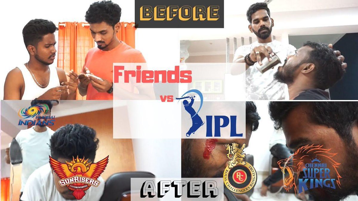 divomovies's tweet photo. Friends VS IPL | Before &amp; After from #KadaisiBench is Out Now!

https://t.co/evc081LtvL https://t.co/NQBHLPsAut