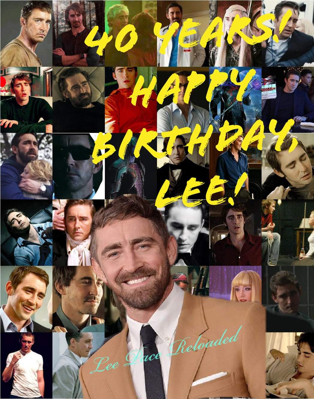 Happy birthday Lee Pace 