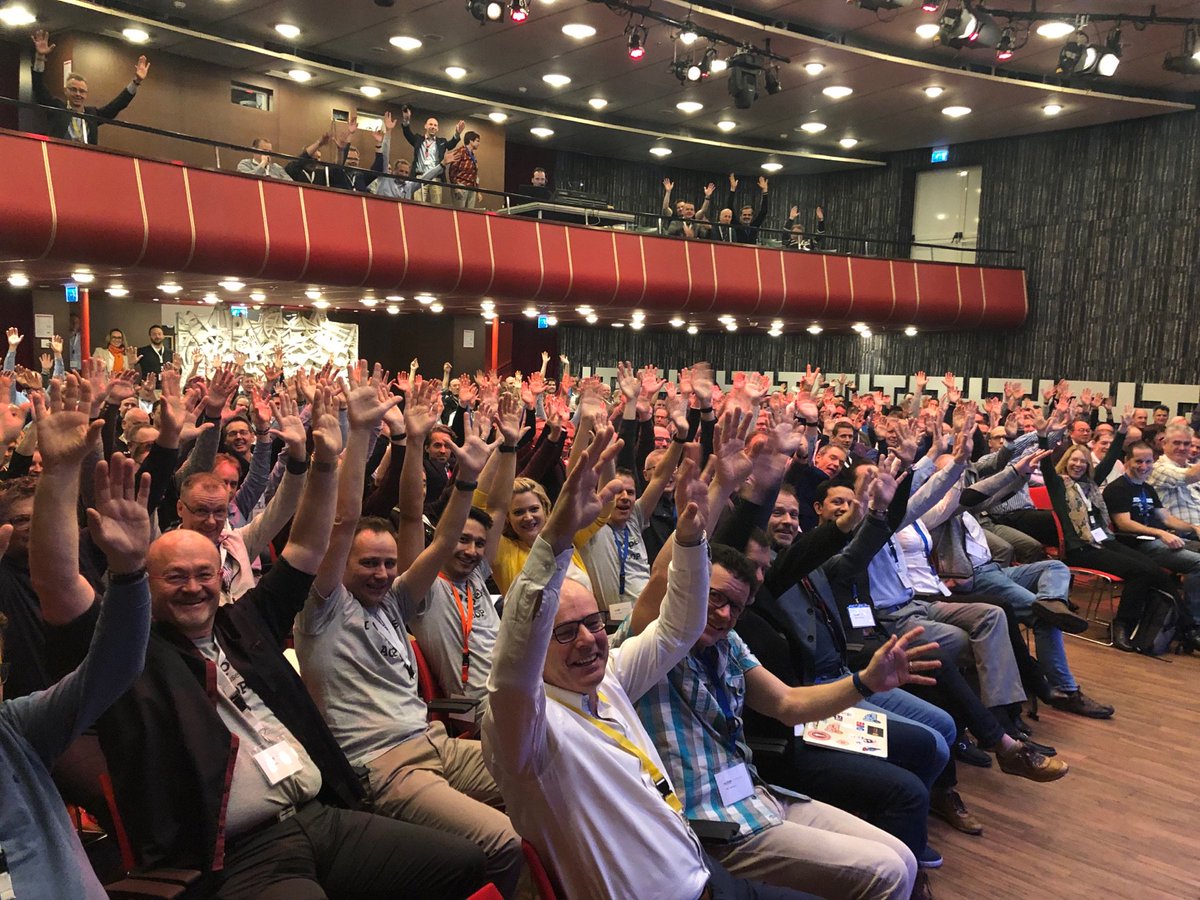 joelkallman's tweet photo. The global @OracleAPEX community is the most vibrant,  energetic, and sharing  community at @Oracle. It is a model for all others.

The APEX community comes alive at the 10th edition of APEX World in Rotterdam.  Fasten your seat belt!

cc @nl_OUG

#orclapex #MOCA #LowCode https://t.co/gRQ55gGmAz