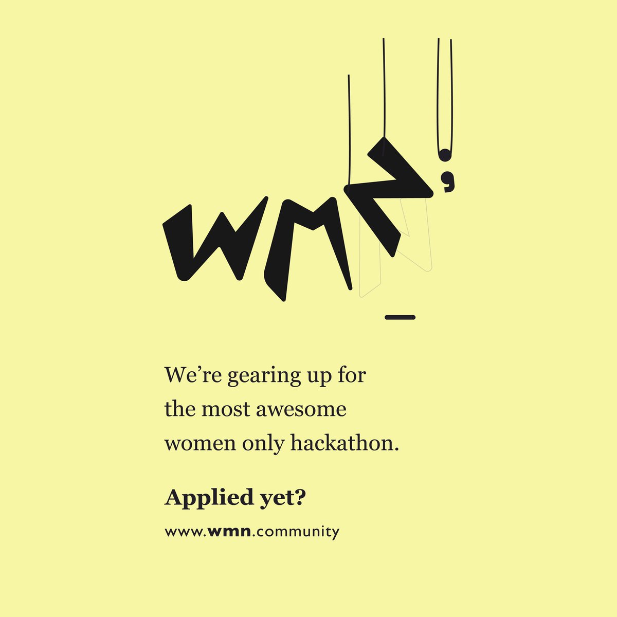 wmn_community's tweet photo. We’re gearing up to give a hand in your journey towards gender diversity in tech! 

#community #hackathons #womenintech #wmncommunity #Devfolio 

Apply now! 👇🏼 https://t.co/UTXWc4jViH