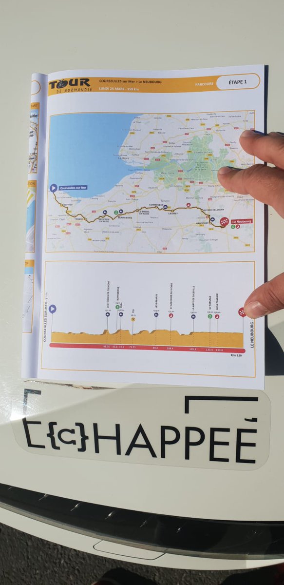 IAM_Excelsior's tweet photo. @tourdenormandie, coup d'envoi de la première étape à 13h00 sur un parcours balayé par le vent de côté.

#IAMExcelsior #TDN2019 #Sogecoma #Roccabois #AuClubAlpin #LÉchappée #Bianchi 🇫🇷🚴‍♂️🇨🇭🇮🇹🍎🍏 https://t.co/RKRuPYKn3i