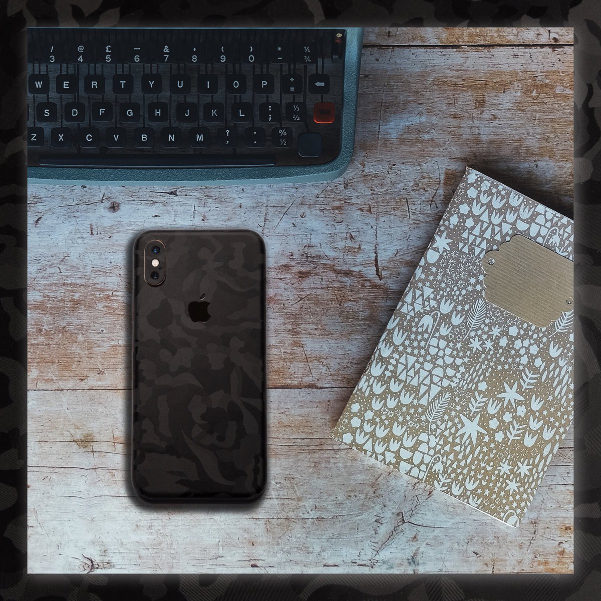 SkinTechWraps's tweet photo. Don’t be amazed if someone says “let me have a closer look.” 
Black Camo skin from @SkinTechWraps. https://t.co/FkDPlXyWoB