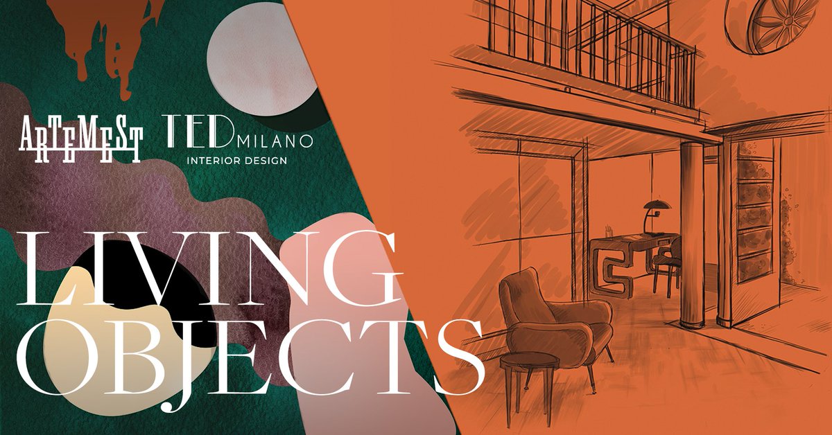 artemest's tweet photo. Artemest in partnership with TED Milano presents Living Objects: design meets the delightful soul of the theater in a historic Milanese setting.
Discover more: https://t.co/Ys5HQhz20W
9-14 April // 11:00-20:00
Via Giovanni Randaccio 5, Milan
#LivingObjects #MilanDesignWeek https://t.co/CfEQKHYT8U