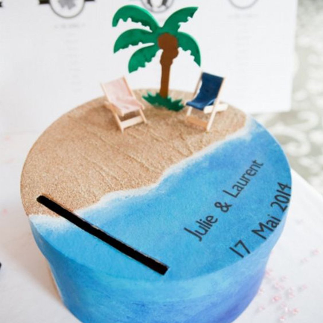 Mes Fetes Idee D Urne Originale Pour Voyage De Noce Mariage Fetes Destockage Deco Decoration Cadeau Mariee Wedding Love Mariage19 Mariage Gift Contenant Weddinginspiration Decomariage Mariages Urne Tirelire