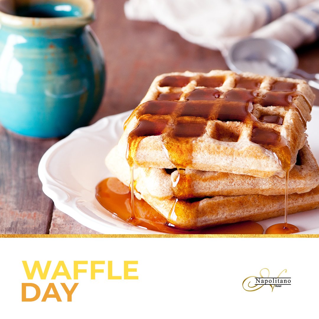 ¡Inicia tu Lunes con un buen desayuno! Happy Waffle Day! 

#NapolitanoHotel #SoyNapolitano #WaffleDay #Breakfast #Desayunos