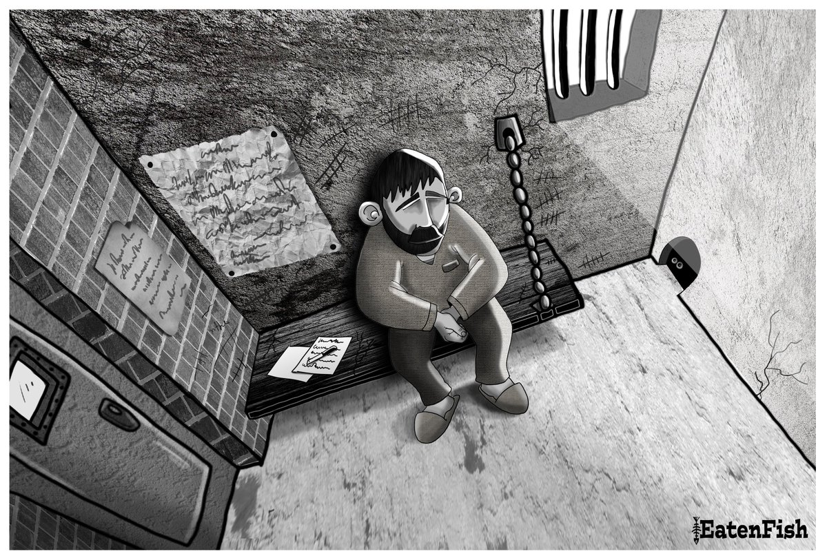 TSMCartoons's tweet photo. Join @Mreatenfish at his first ever talk in London next week with @lib_thinks Free but book here: https://t.co/0kvX3R5A4r @procartoonists @CRNetInt @AmnestyUK @IndexCensorship @WCCLibraries #addafish https://t.co/Qquxajex5Z