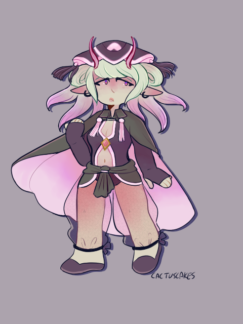 cactuscakes's tweet photo. i'm having fun making character designs again 😊here's a dark mage, 20 USD if anyone is interested https://t.co/SSwHKWuFnc