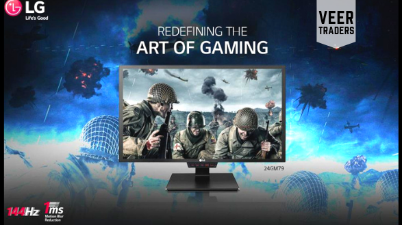 VeerTraders's tweet photo. Ditch the boredom with #LGGamingMonitor. Now achieve superb gaming experience through the perfect combination of IPS and 1ms Motion Blur Reduction.

Shop it now from Veer Traders

#LGIndia #VeerTraders https://t.co/gvJhL0fNro