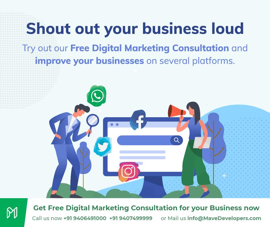 mavedevelopers's tweet image. Start promoting your business on all the online platforms with us! What are you waiting for?
#Mavedevelopers #freedigitalmarketing #consultation #marketing