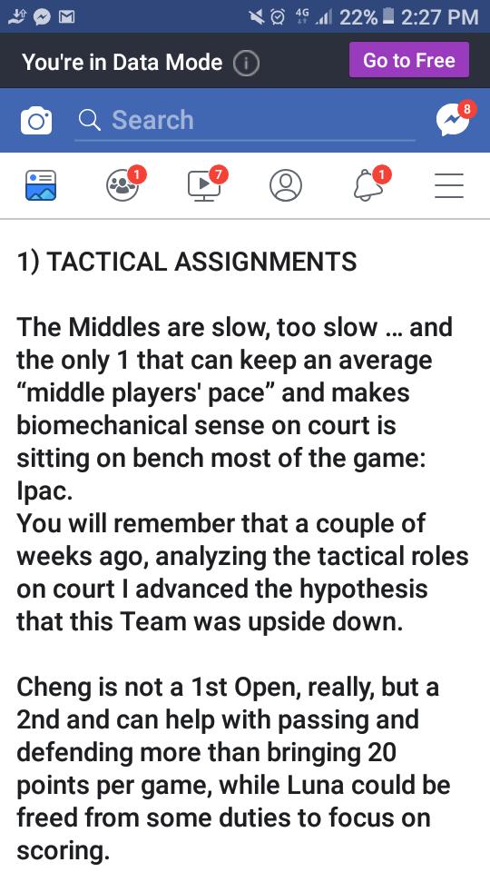 volleyboltambae's tweet photo. Now this is so on point. We have the same observation as to the MB. Ipac should better be 1st 6 than Duke.
At the end of the day the question is begging for answer: Where is the @dlsuladyspikers volleyball team?
#AwakenTheAnimo
#UAAPSeason81 https://t.co/fpTOg04nC6