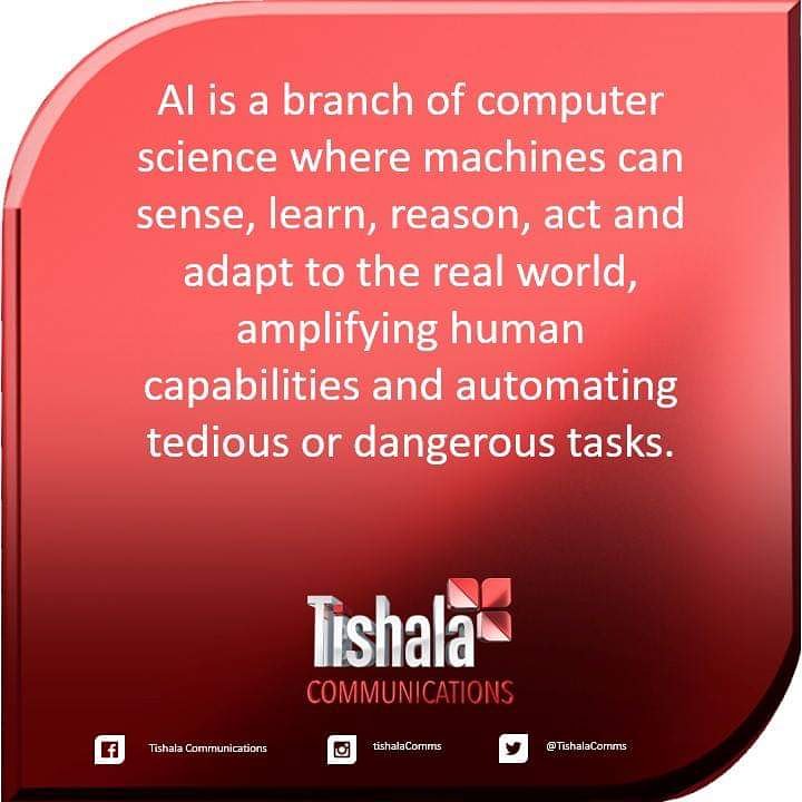 TishalaComms's tweet image. The Power of #AI ... Amplifying human capabilities! 

 #Technology #CortexLogic