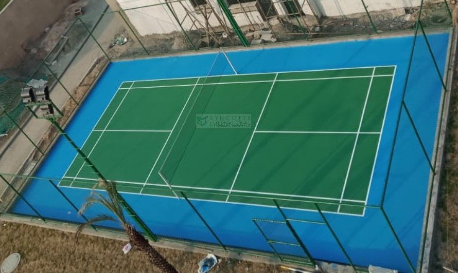 Syncotts1's tweet photo. Project Alert: @syncotts1 has recently completed the #Construction of a #badminton court for one of the renowned #RealEstate #company located in #Gurgaon, #Haryana.
#sports #sportsinfra #infrastructure #realtor #realtors #acrylic #designbysyncotts https://t.co/RV2OoKFEHi