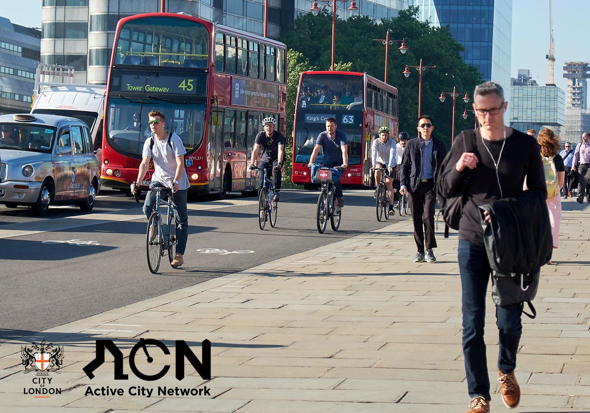 London_Cycling's tweet photo. The #ActiveCityNetwork is a great way for businesses and employers to encourage employees to walk and cycle more. Get involved as a cycle champion within your business or community: https://t.co/WtcFON4G7g #LiveableLDN #Healthystreets #London #cityoflondon https://t.co/CTxLfvRhAE