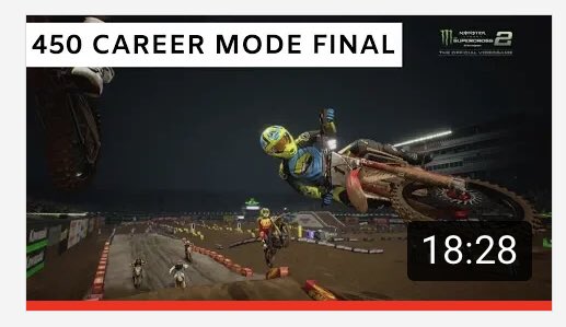 wadsy__'s tweet photo. Career Mode FINAL - (Las Vegas) 
https://t.co/Rc8soVkgln 
Go watch !!!!
#supercross https://t.co/Pq54iB8ody