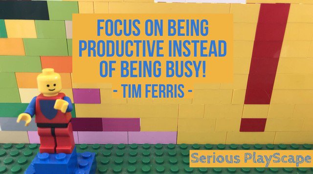 SeriousPlayCGN's tweet photo. Focus on being productive instead of being busy. #quote #quoteoftheday #deepwork https://t.co/mv817iT2Fl