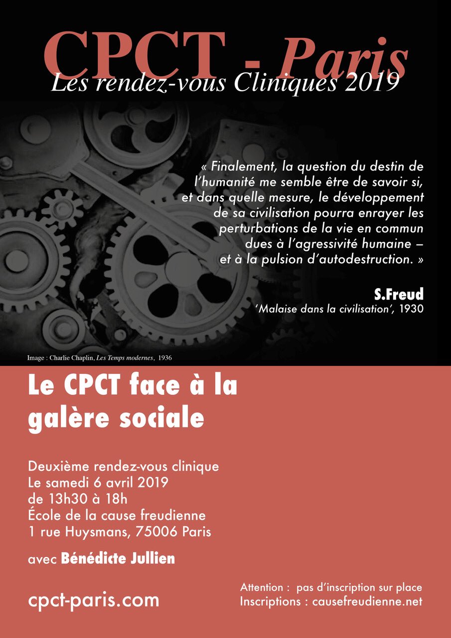 Ecf در توییتر Cpct Paris 2eme Rdvc Citation Avec B Jullien 6 Avril S Inscrire T Co Qwp5gfnuqk Psychanalyse Cpct Paris Clinique Galere Sociale Freud Agressivite Pulsion T Co Vv6ohqpo3g Ecf در توییتر Cpct Paris 2eme Rdvc Citation Avec B Jullien 6 Avril S Inscrire T Co Qwp5gfnuqk Psychanalyse Cpct Paris Clinique Galere Sociale Freud Agressivite Pulsion T Co Vv6ohqpo3g