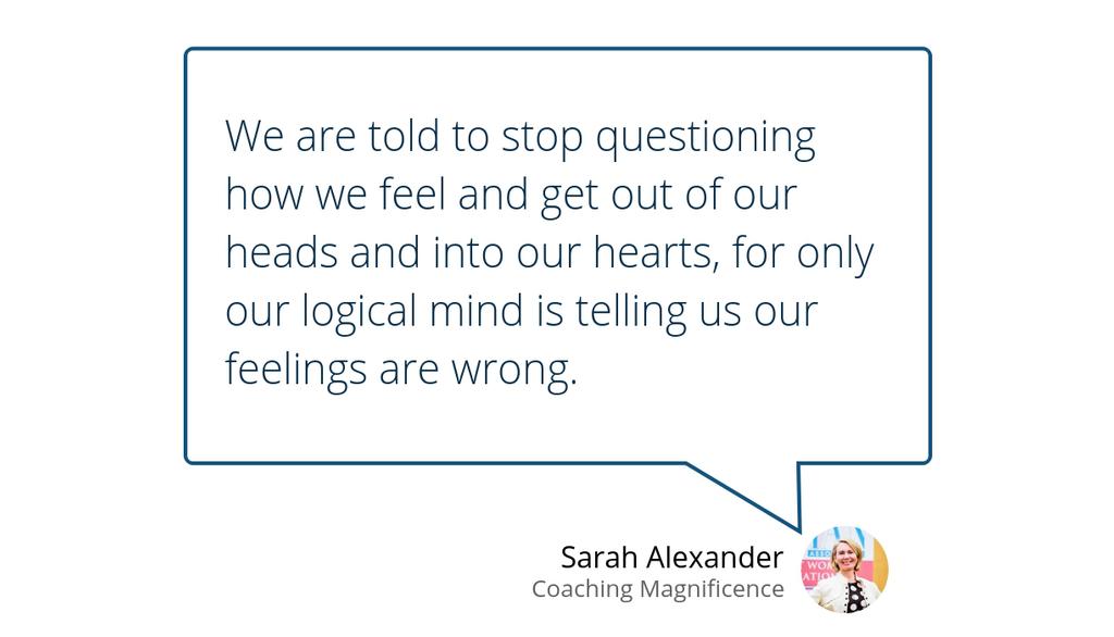 SarahAlexander_'s tweet photo. "But be mindful: if all you are expressing when you are talking is your ego's angst, is this sharing really of value or is it something you need to deal with?" https://t.co/KXjySW7ti6 #Negative emotions #Managing emotions #Emotion https://t.co/CDDMhExaw2
