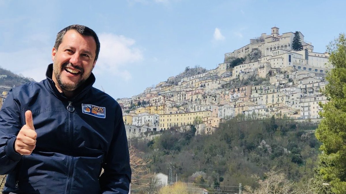 matteosalvinimi's tweet photo. GRAZIE!
La Lega in un anno triplica i voti, vittoria anche in #Basilicata!
7 a 0, saluti alla sinistra e ora si cambia l’Europa.
#elezionibasilicata https://t.co/6EC8tgnWXR