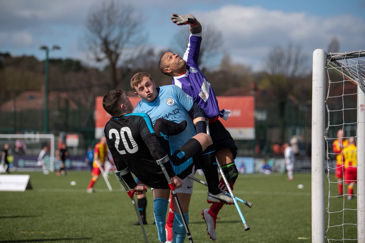 amputeefootball's tweet photo. EAFA @irwinmitchell Inclusive League 🏆

An incredible day with over 90 players involved in #AmputeeFootball. More coverage to follow...

📸| @LajWarrington

#EAFAFamily https://t.co/AhJmAoCp70