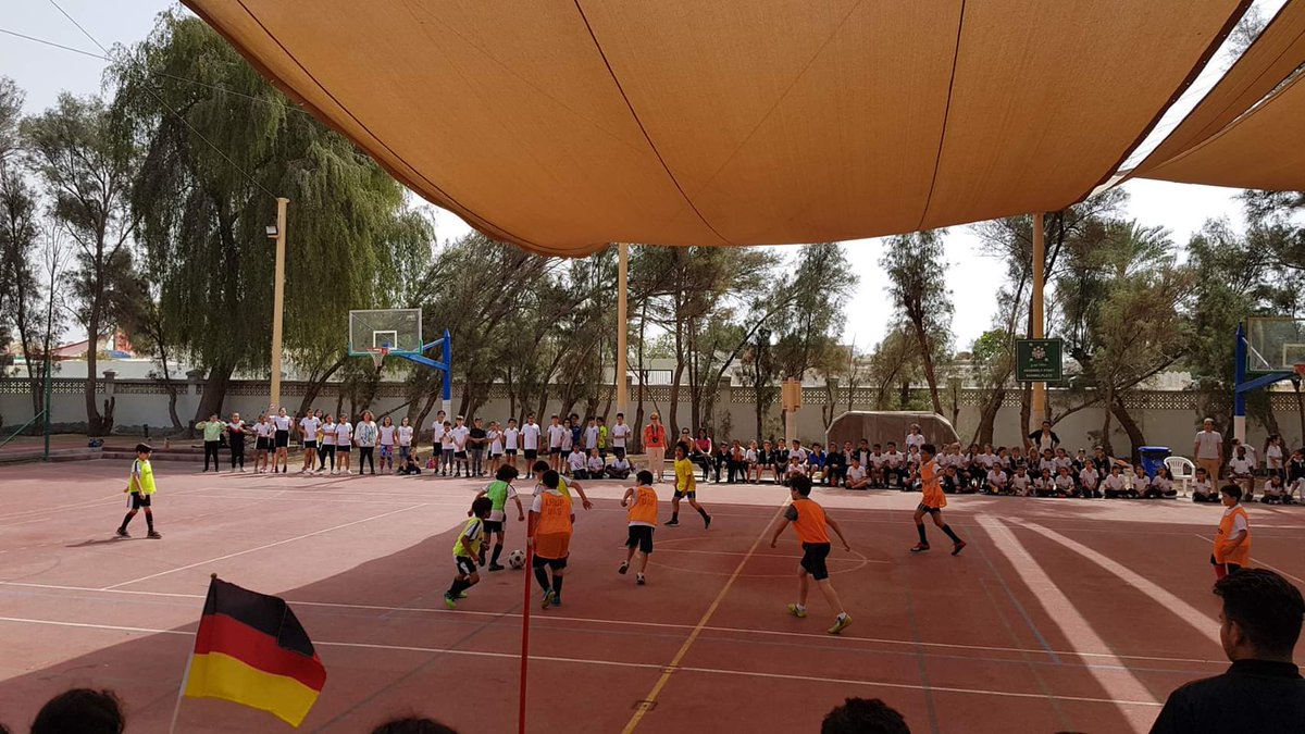 DisSharjah's tweet photo. "Unity Cup" ⚽ at school https://t.co/9Fay5VwnKr