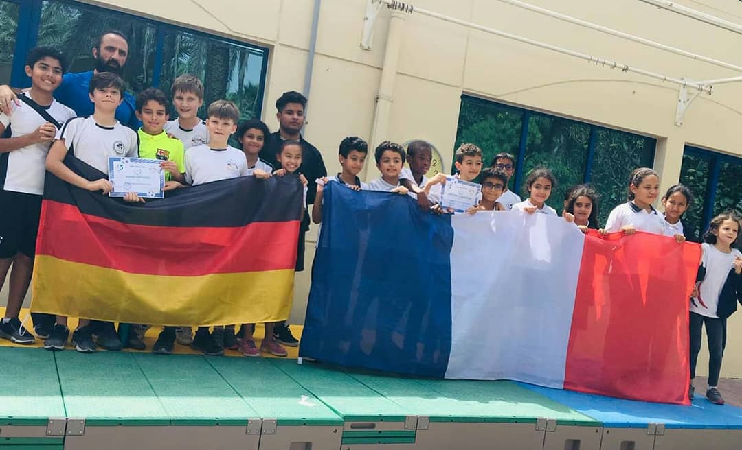 DisSharjah's tweet photo. "Unity Cup" ⚽ at school https://t.co/9Fay5VwnKr
