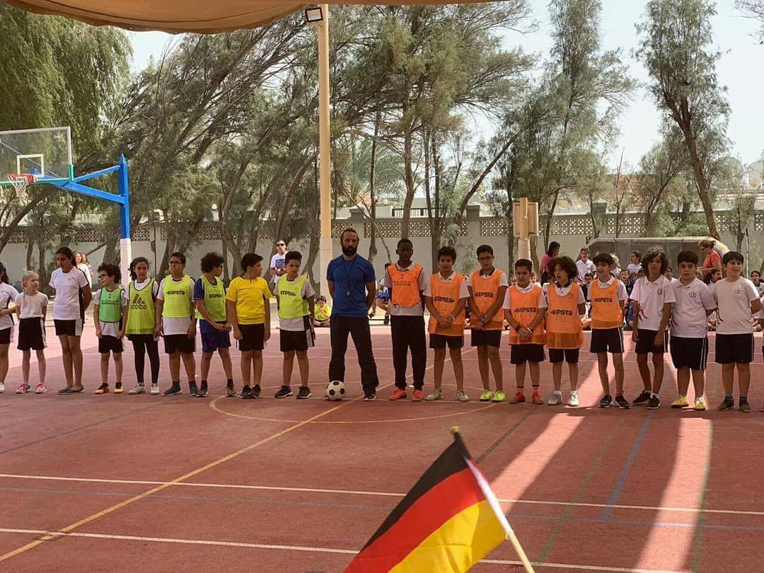DisSharjah's tweet photo. "Unity Cup" ⚽ at school https://t.co/9Fay5VwnKr