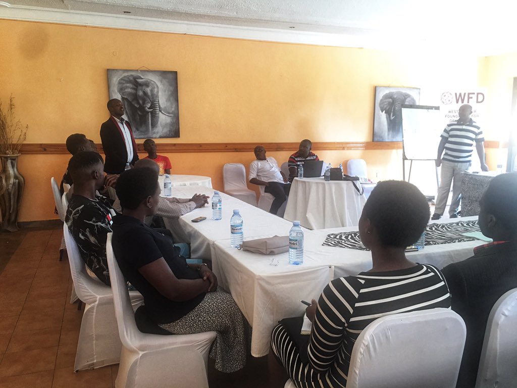 WFD_Uganda's tweet photo. Today in a activity spearheaded by @upfya_org, we meet Rukungiri youth leaders to discuss youth dev’t financing, It’s relevance, how to access youth finances, the reality of unemployment in Uganda &what needs to be done. #YouthFinancing #YouthWhoLead @NYC_YouthVoice https://t.co/ww0EQsA2WT