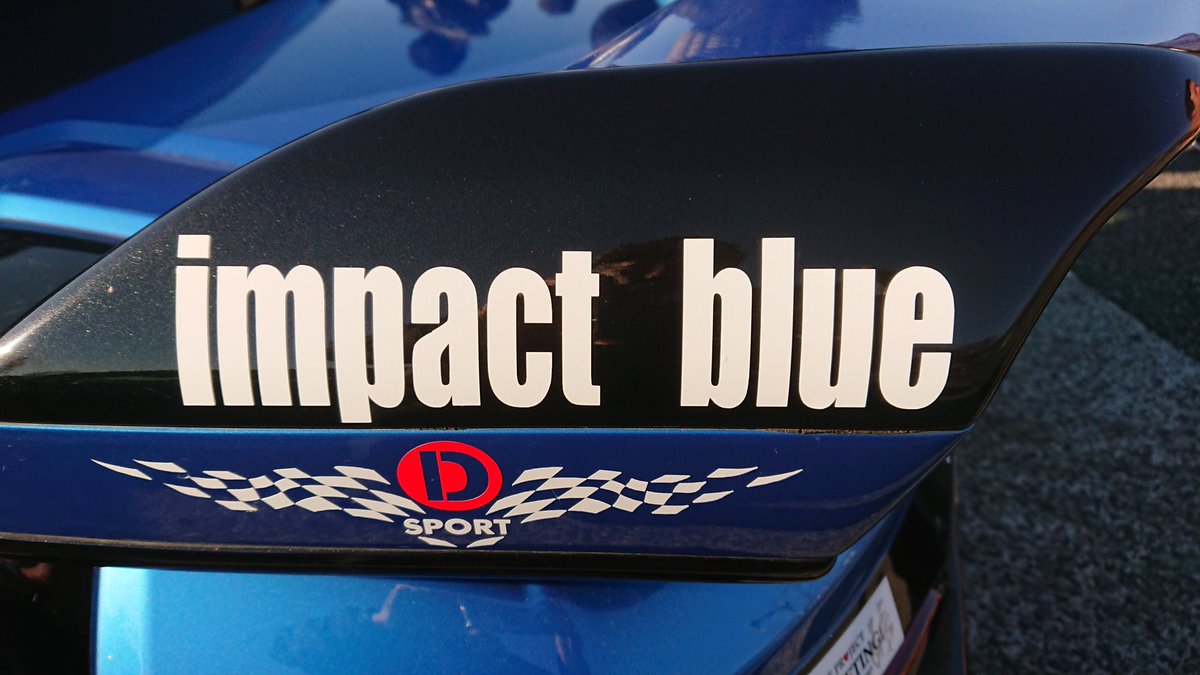 F_R_Master's tweet image. 昨日の青車オフで
諸事情で、デフォ面に戻ってますf(^_^;
#impactblue