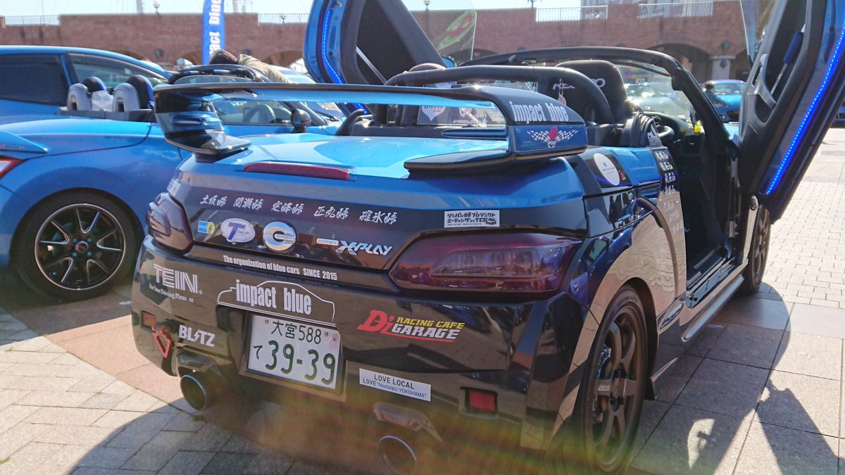 F_R_Master's tweet image. 昨日の青車オフで
諸事情で、デフォ面に戻ってますf(^_^;
#impactblue