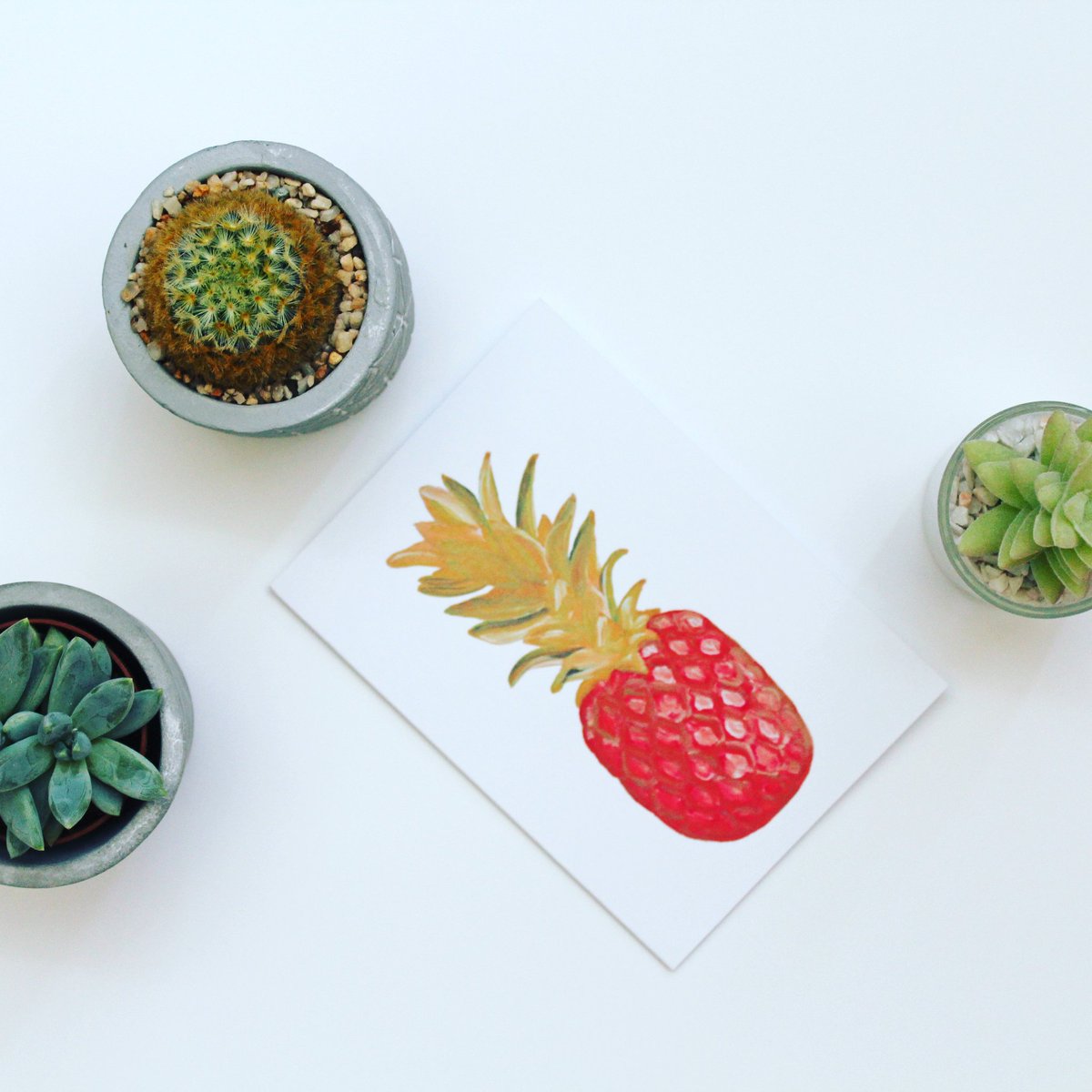 YorathDesigns's tweet photo. Think tropical thoughts 🍍
https://t.co/1t6jJlQemU
#pineapple #abacaxi #ananas #pineapplepainting #apple #pine #fruit #fruitart https://t.co/cpnleLXetl