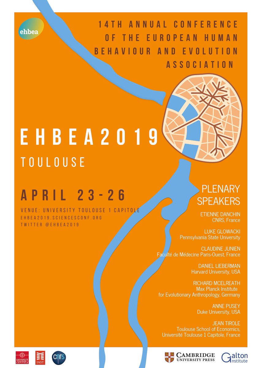 UTCapitole's tweet photo. .@IASToulouse sera l'hôte de la #conférence annuelle #EHBEA European Human Behaviour and Evolution Association @EHBEA1
📅23 - 26 avril
📍Arsenal
➡️https://t.co/DMPJCljj5r
#EHBEA2019 https://t.co/9hxOY4BUMi